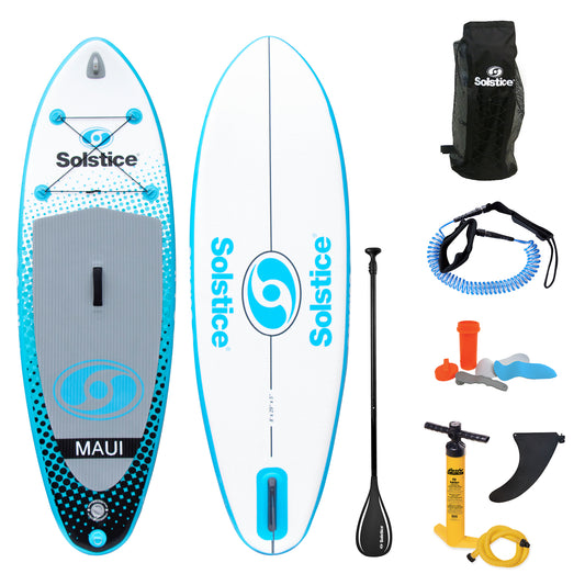 Solstice Maui Kids Inflatable Stand Up Paddle Board Kit SKU 35596